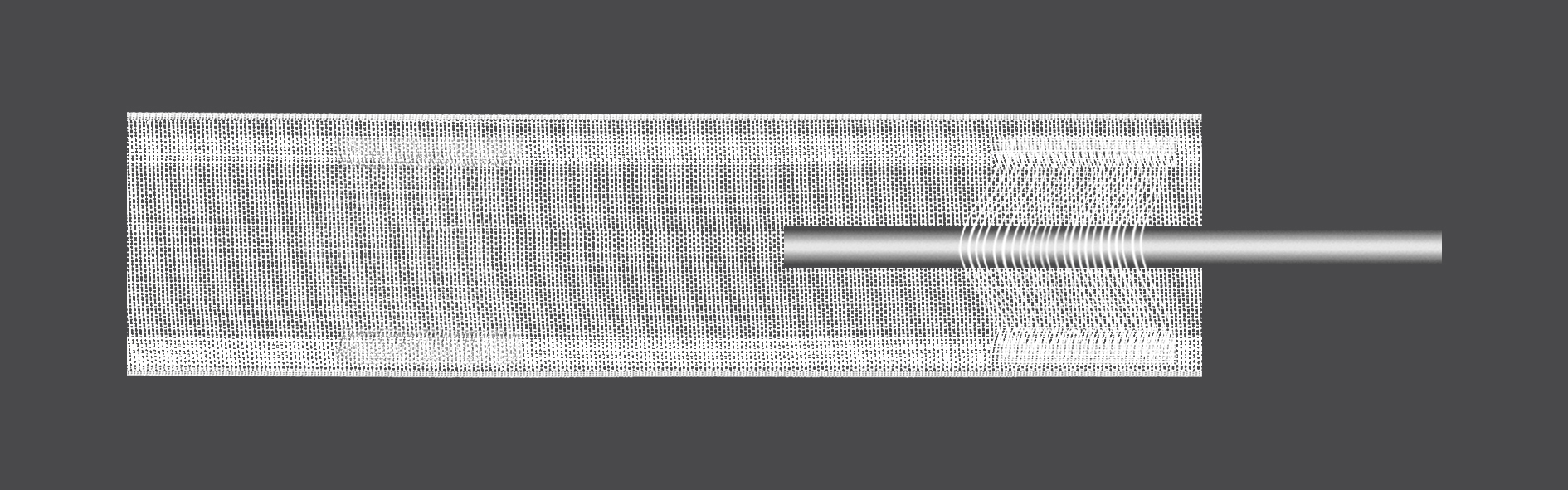 Riasiaca stuha na tyč č.34 -10cm 