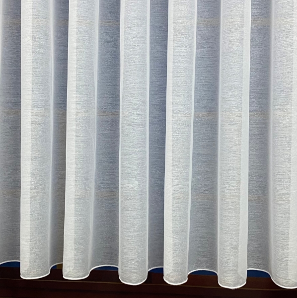 Výpredajová, biela záclona, metráž, - DR č.5252- viď konce v poznámke