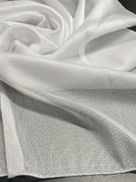 Biela záclona, jemne perleťová, metráž č.D77 | Allen záclony a závesy