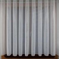 Výpredajová perleťová, biela záclona, menej priehľadná, metráž č.188