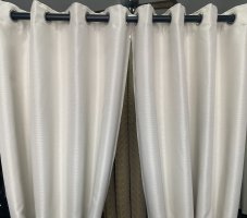 Luxusný záves, metráž, na strieborných krúžkoch, DODANIE DO 2 DNÍ č.1